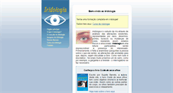 Desktop Screenshot of iridologiasp.com.br