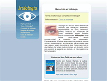 Tablet Screenshot of iridologiasp.com.br